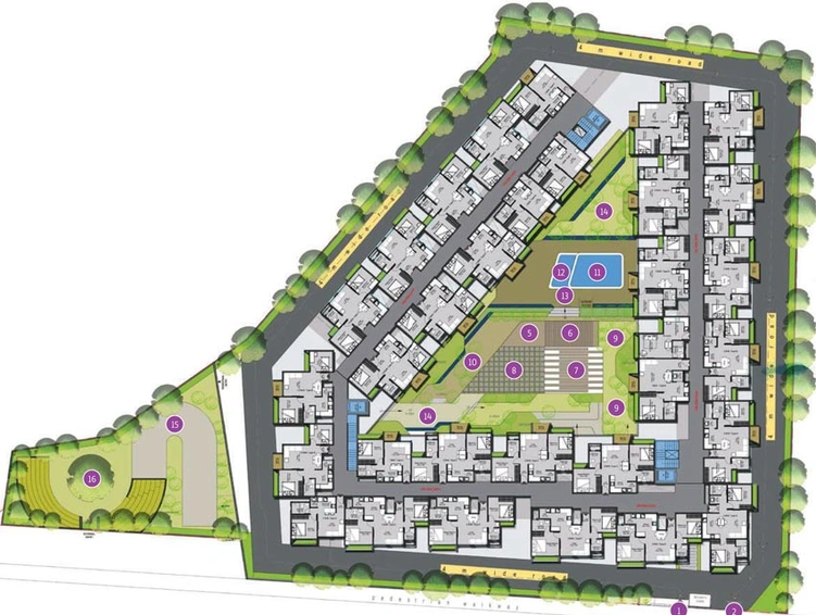 Master Plan of Axis Antara in Akshayanagar, Bangalore - Image 143753