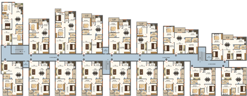 Floor Plan of Bhuvanteza Lake View in Patancheru, Hyderabad - Image 143764