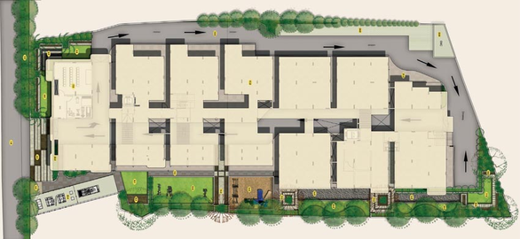 Master Plan of Axis Oaklyn in Yelahanka, Bangalore - Image 143782