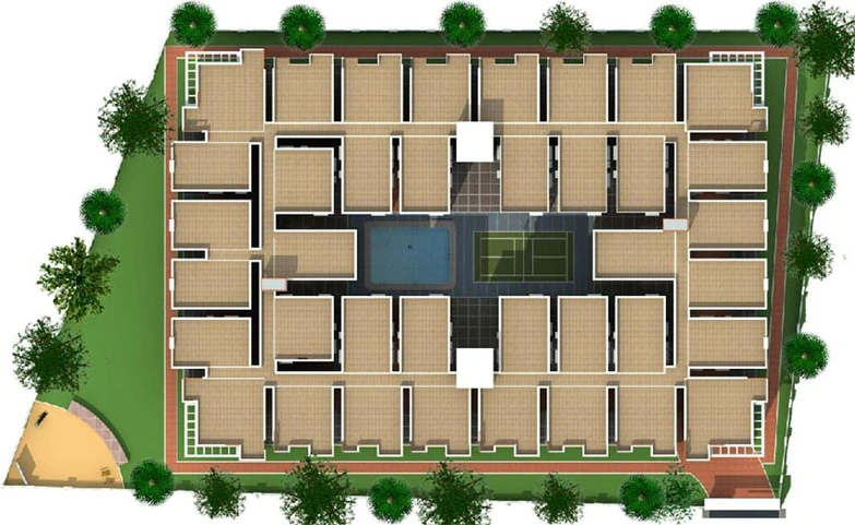 Master Plan of Samhita Royal Splendor in Krishnarajapuram, Bangalore - Image 143869