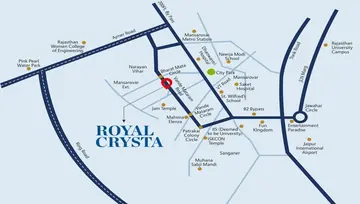 Location of Vinayak Royal Crysta - Image 143890