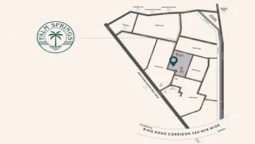 Location of Mahima Palm Springs - Image 143947