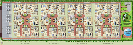 Master Plan of Shivaganga Dwarakamai in Rajarajeshwari Nagar, Bangalore - Image 144000
