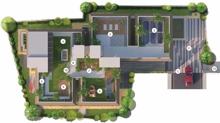 Master Plan of Harshpriya RN Signature in Forest Park, Bhubaneswar - Image 94097