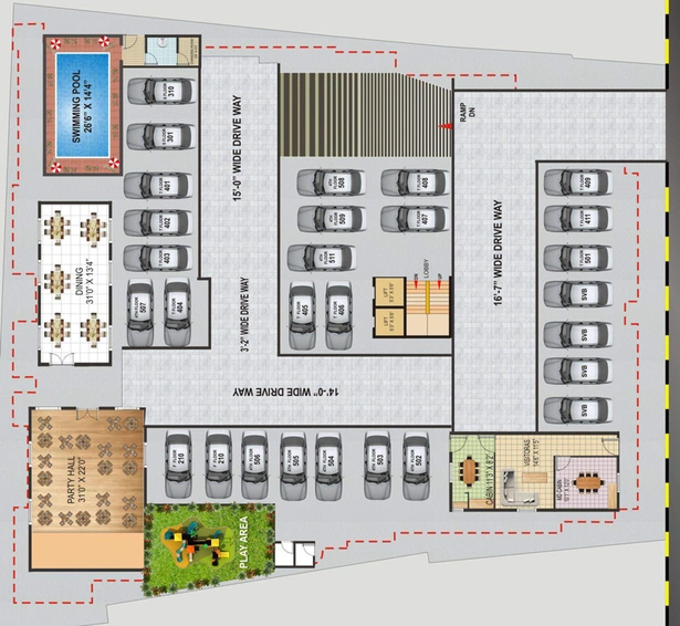 Master Plan of Sri Brundavan Residency in JP Nagar, Bangalore - Image 144132