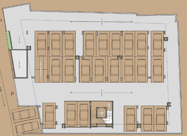 Master Plan of Nischith Homes in Hennur Road, Bangalore - Image 144149