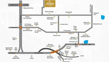 Location of Samhita Serene MTB - Image 144160