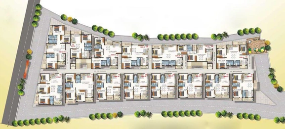 Master Plan of Opera Tranquil Earth in JP Nagar, Bangalore - Image 144266