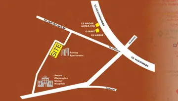 Location of Ashraya KVR Ashraya Awas - Image 144353