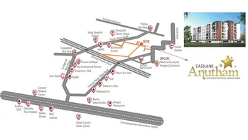 Location of Sashank Anutham - Image 144397