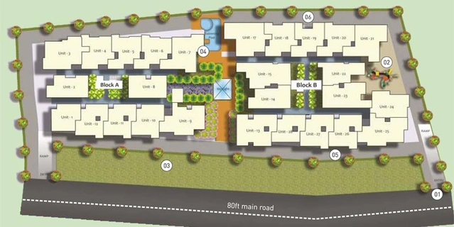 Master Plan of S And S Trillium in Rayasandra, Bangalore - Image 144412