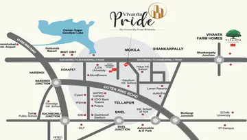 Location of Nikhila Vivanta Pride - Image 144480
