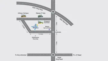 Location of Modi Nilgiri Heights - Image 144469