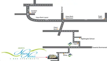 Location of Ashrith Nava Nivas - Image 144502