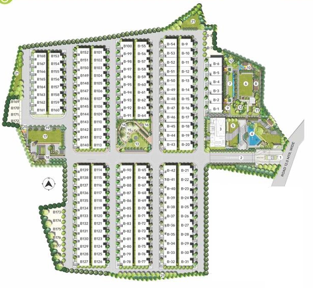Master Plan of Manglam Anantara in Ajmer Road, Jaipur - Image 144572
