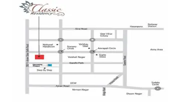 Location of Ganga Classic Residency - Image 144665