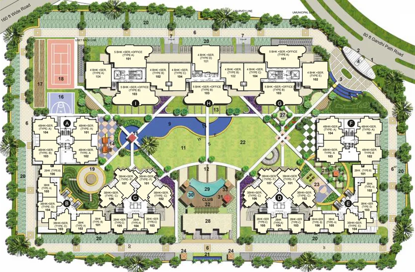 Master Plan of Samriddhi Seven Heaven in Vaishali Nagar, Jaipur - Image 144676