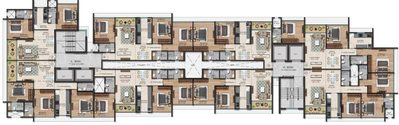 Floor Plan of EMFCL The Legend in Ghatkopar East, Mumbai - Image 93634
