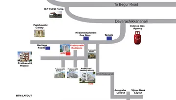 Location of Prabhavathi Radiance - Image 144758
