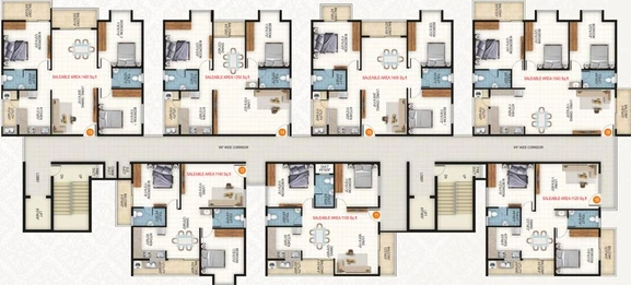 Floor Plan of RRL Palacio in Sarjapur, Bangalore - Image 144806