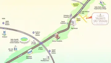Location of Vasavi Sri Vasam - Image 144843