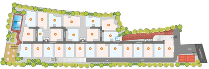 Master Plan of Samhita Elite in Hallehalli, Bangalore - Image 144855