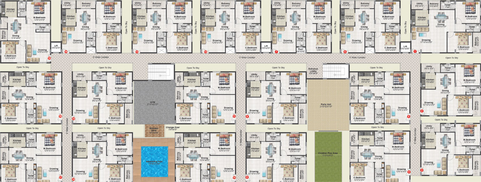 Floor Plan of Anuraag Abode in Varthur, Bangalore - Image 144913