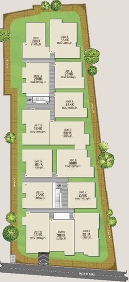 Master Plan of Vasundra Krishnashreya in Nagarbhavi, Bangalore - Image 144967