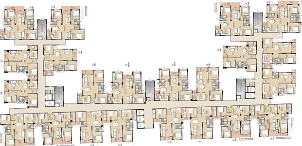 Floor Plan of VRR Fortuna in Sarjapur, Bangalore - Image 144990