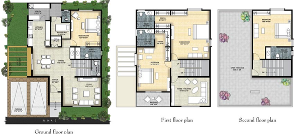 4 BHK House/Villa in VRR Golden Enclave in Electronic City, Bangalore - Image 808586