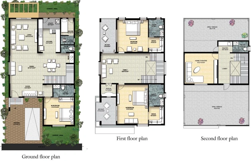 4 BHK House/Villa in VRR Golden Enclave in Electronic City, Bangalore - Image 808587