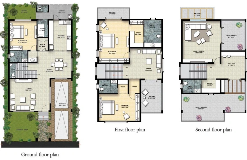 4 BHK House/Villa in VRR Golden Enclave in Electronic City, Bangalore - Image 808588