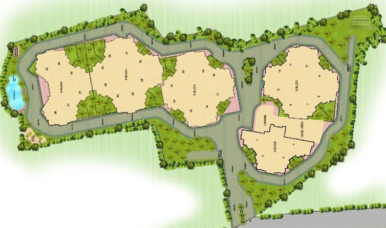 Master Plan of Aratt Vivera in Begur, Bangalore - Image 145035