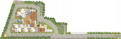 Master Plan of Arge Helios in Hennur Road, Bangalore - Image 145069