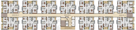 Floor Plan of Sandheera Bhavani High Nest in Isnapur, Hyderabad - Image 145059