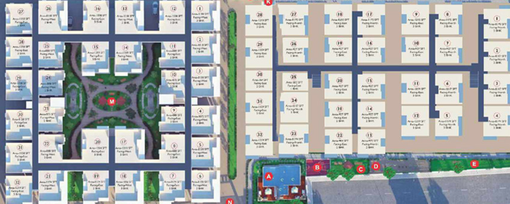 Floor Plan of ARS Green Villae Raspberry in Sarjapur, Bangalore - Image 145135
