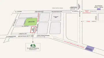 Location of Vilasa Taruchaya Residency - Image 145220