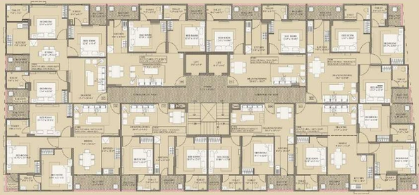 Floor Plan of HT Livasha in Jagatpura, Jaipur - Image 145235
