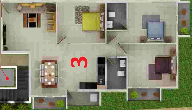 3 BHK Flat in SreeReddy Ceyone in Banaswadi, Bangalore - Image 808674