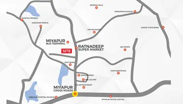 Location of Kalasha Sree Dhrisha Homes - Image 145272