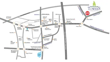 Location of Sai Vrushabadri Towers - Image 145309