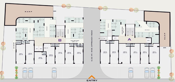 Master Plan of Shivam Anmol Bliss in Vinzol, Ahmedabad - Image 94837