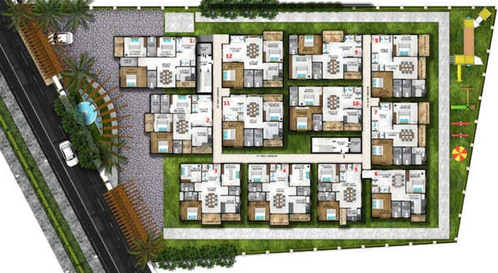 Master Plan of Triguna Ashwatha in Yelahanka, Bangalore - Image 145465