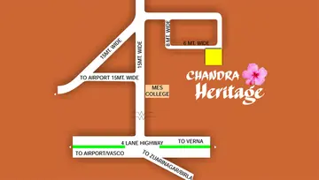 Location of Chandra Heritage - Image 145487