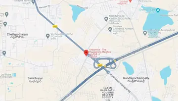 Location of Urbantise The Happening Heights - Image 145506