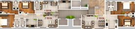 Floor Plan of Aarambh Shubhaarambh in Mulund West, Mumbai - Image 93694