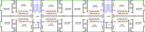Floor Plan of GHD Velvet Vista in Porvorim, Goa - Image 145705