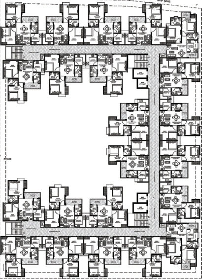 Floor Plan of Elegant Param in Vaishali Nagar, Jaipur - Image 145820