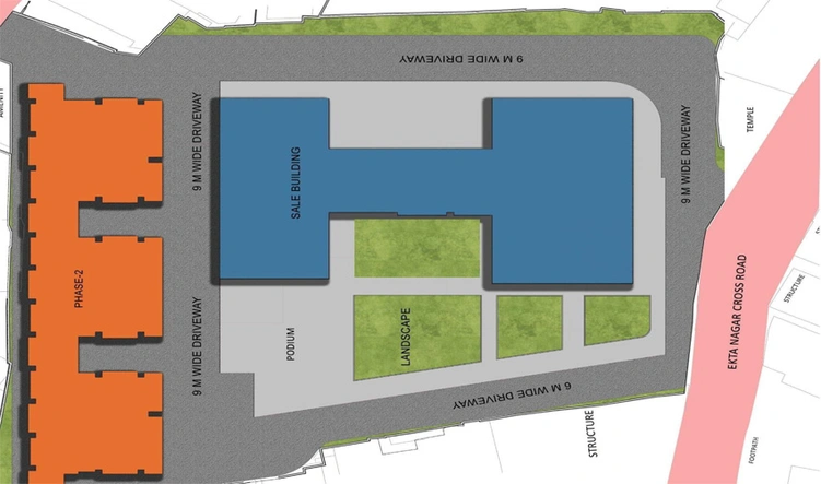 Master Plan of Shreeji Aikyam in Kandivali West, Mumbai - Image 145881