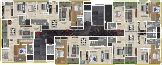 Floor Plan of Ellanza Zenistry 2.0 in Baner, Pune - Image 146008